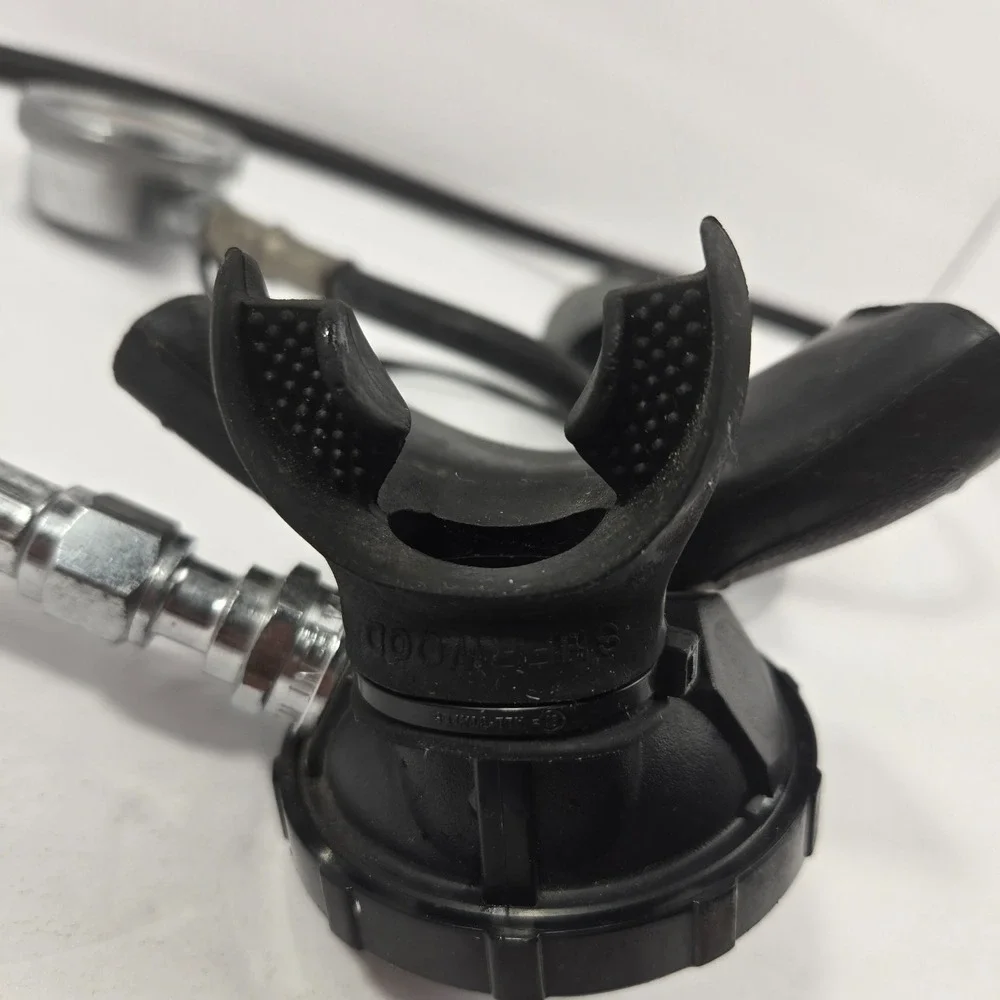 Sherwood Brut Scuba Diving Regulator Set Yoke 1st Stage Ocean Dynamics SPG Gauge